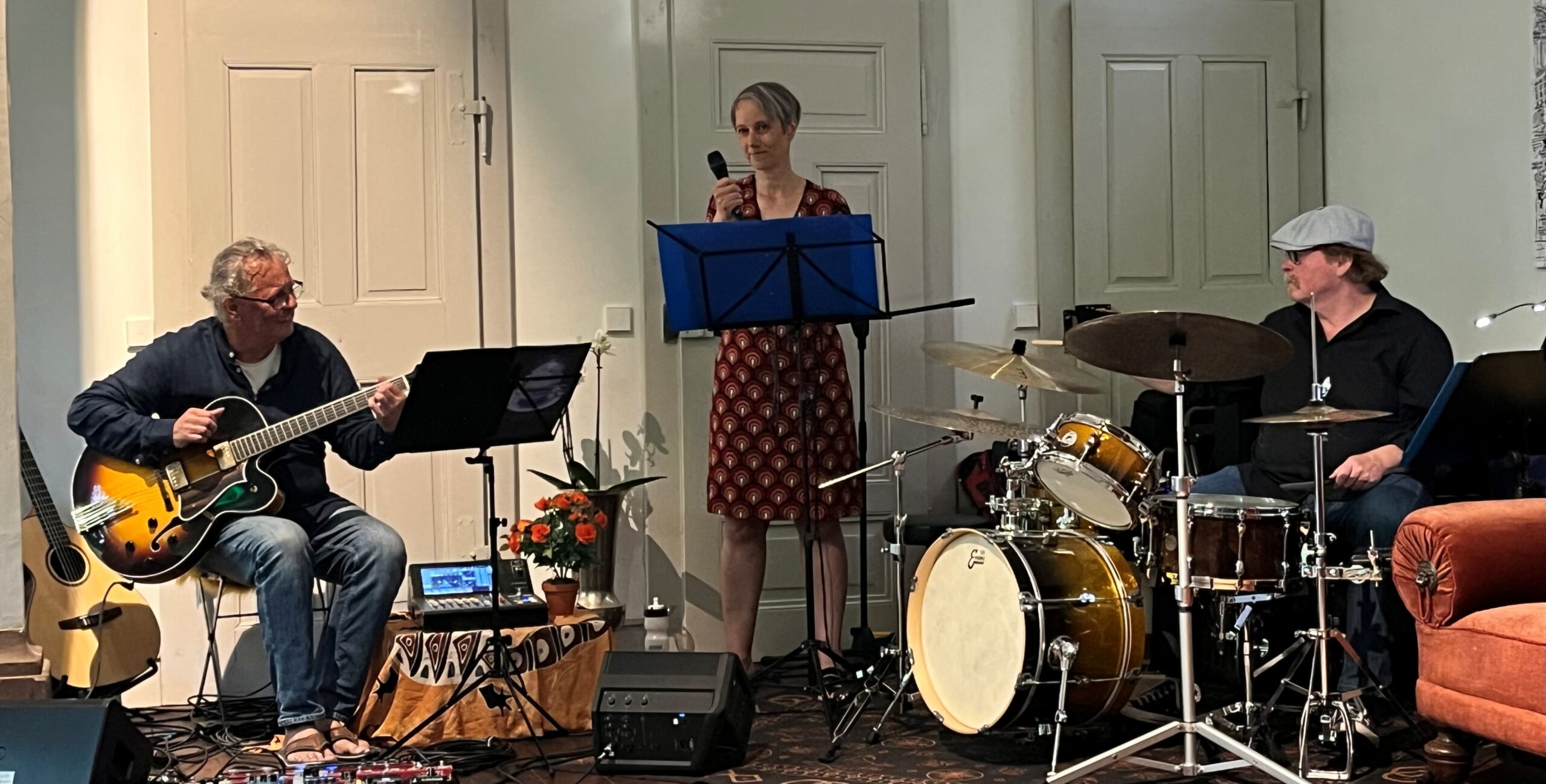 Offene Bühne am Badehaisel mit Blue Coffee Jazztrio